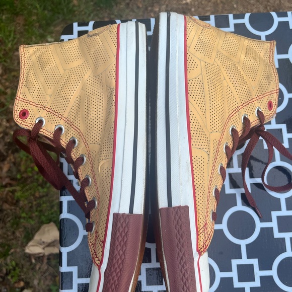 Converse Shoes | Rare Converse Red Dr Romanelli Ct Band Aid Sz 10.5 - Picture 7 of 9